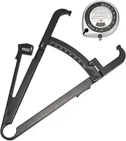 PLAFOPE Ruler Bmi Tester Kit Skinfold Caliper Measure Tape for Accurate Fat Percentage Measurement