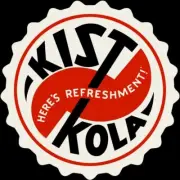Kist Kola, Cola Bottle Cap Theme NEW Sign 40" Diameter Diecut USA STEEL