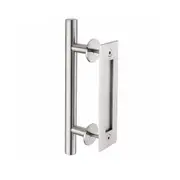 Stainless Steel Pull and Sliding Barn Door Handle Set