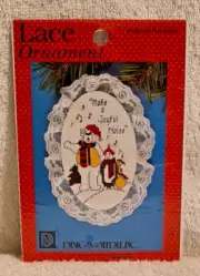 Designs for the Needle, Inc. - 'Joyful Noise Lace Ornament' - #1204 - NIP