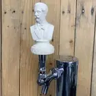 Strauss Beer Keg TAP HANDLE Classical Music Bust Mini Pull Knob Composer