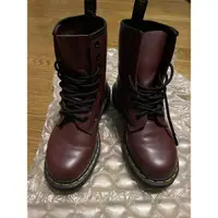 在飛比找蝦皮購物優惠-dr martens 1460 紅色8孔 uk3