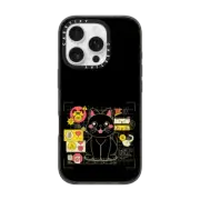 iPhone 16 Pro Impact Case Japanese Cat Graph