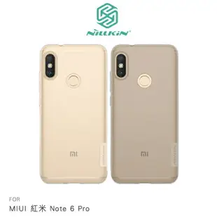 NILLKIN MIUI 紅米 Note 6 Pro 本色TPU軟套 軟殼 清水套 矽膠套 保護套 手機套 透明殼