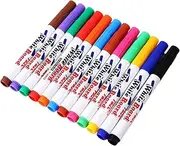 Ink Pens, 12Pcs Magical Drawing Pens 5 Inch Safe and Fun Colorful Floating Ink Set Erasable Whiteboard Marker for Kids