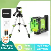 2 Cross Line Laser Level Self-Leveling Horizontal & Vertical Level Green Beam