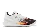 Size 10.5 Under Armour Curry 2 Low FloTro NM Chef Curry White Mens 3026277-100