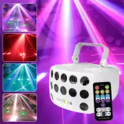 RGBW Beam Spot L/aser Strobe Disco DJ Stage Light Party Dance Club Bar Light LED