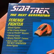 1989 Star Trek Next Generation Ferengi Fighter New In box factory sealed Galoob