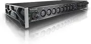 Tascam US-16X08 USB 16-In/8-Out Audio/Midi Interface, Black, 5.04 X 22.09 X 11.3