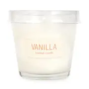 Vanilla and Jasmine Fragrant Candle In Glass