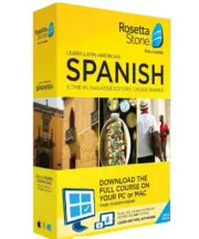 Rosetta Stone Full Course PC/MAC Software Latin America SPANISH ~ Genuine