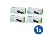 4 Pack Original Fuji Xerox DocuPrint CP315, CM315 Toner Cartridges (CT202610-CT202613)