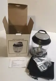 Gramercy Multi-Purpose Manual Food Chopper Mincing Processor NEW