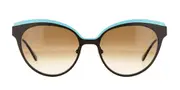 VANNI VS1133 C64 Women’s Sunglasses Brown Size 55