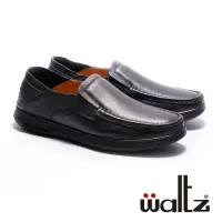 在飛比找momo購物網優惠-【Waltz】職人首選 簡約舒適 紳士鞋皮鞋(614029-
