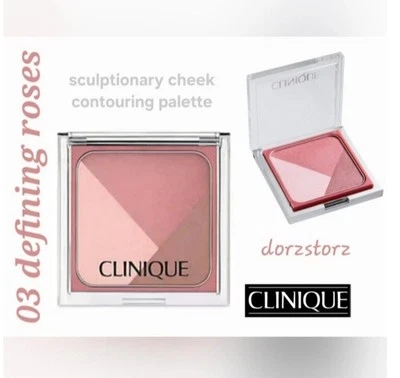 CLINIQUE Sculptionary Cheek Contouring Palette *03 DEFINING ROSES*/ .31 oz / NIB