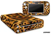 Skin Decal Wrap for Nintendo Wii U Gaming Console & Controller Sticker LEOPARD
