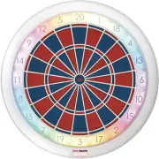 GRAN GRAN BOARD 132 White (Blue/Red) Darts Board for Hard Darts Standard Soft #1