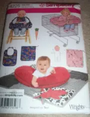 SIMPLICITY BABY ACCESSORIES & QUILT SEWING PATTERN 4225