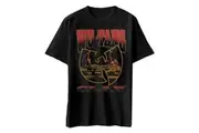 Wu-Tang Clan Unisex Adult Infill Cotton T-Shirt (Black) - UTRO5101