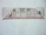 SELEM FOLDING-SQUARE RULER QUILTING SEWING 24" X 6"