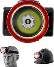 LED Mining Llight Rechargeable Mining Headlamp,IP68Waterproof Explosion-Proof Miners Lamps Miner Lamp Underground Work Cap Lamp