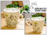在飛比找樂天市場購物網優惠-日本宮崎駿 龍貓 Totoro 黃色小花 陶瓷杯/單耳杯/馬