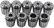 NDNCZDHC ER32 Collet Set, 9Pcs for CNC Engraving Machine & Milling Tool 2-20mm
