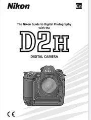 Nikon D2H Digital Camera FULL (264 Page) USER'S MANUAL - FREE SHIPPING
