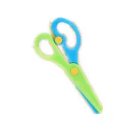 DIY Cute Kawaii Colored Plastic Safety Children Scissors For Scrapbooking Decoration Kids Gift Office School Supplies