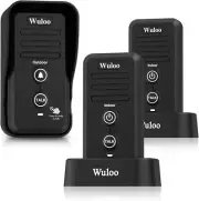 1/2 Mile Wireless Doorbells Intercoms Rechargeable Waterproof Door Chimes