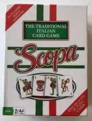 Scopa Traditional Italian Card Game Memory Skill Strategy Ages 8+ Family Fun
