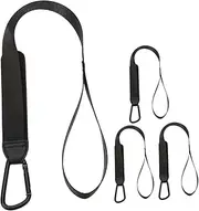 VICASKY Stroller Straps Pack of 4 Pram Accessories Wrist Leash Retractable Ratchet Tie-Down Straps Baby Wrist Leash Boys and Girls Stroller Wheelchair Security
