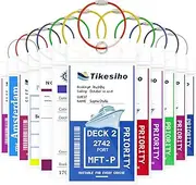 [Tikesiho] Cruise Luggage Tags, Cruise Essentials Holders for Norwegian Royal Caribbean,