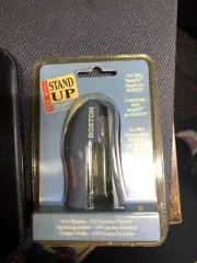 Vintage Boston The Mini Stand Up Blue Stapler Standard 1/4" Staples New Sealed