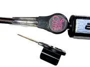 New Putter Mounted Divot Tool and Ball Marker - SWING FOR CURE PINK