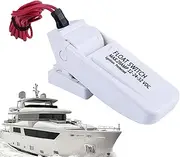Imtrub Bilge Pump with Float Button | 12V Bottom Pump Float Button,Float Button, Automatic Waterproof Bilge Pump for Bilge Pumps Water Quality Environments