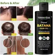 Dr Sebi Organic Raw Batana Oil from Honduras, for Thicker & Stronger Hair Growth