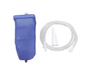 2L Enema Bag Kit Folding Portable Colon Cleansing Pvc Enema Pouch Douche Set For Home Travel