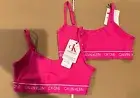 TWO (2) of Calvin Klein Women's CK ONE Unlined Bralette QF5727 MSRP $56 NWT