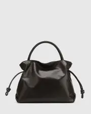 Stelli Espresso Leather Handbag