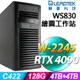 (商用)LEADTEK WS830 (W-2245/128G/4TB+4TB SSD/RTX4090-24G/W11P)