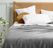 Accessorize Super Soft Blanket Queen/King Grey
