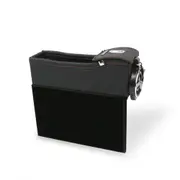 Car Seat Storage Box Cup Drink Holder Organizer Auto Gap Pocket Stowing Tidying For Phone Pad Card Coin Black Red Line Master Driving