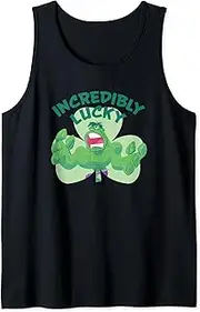 [Marvel] Hulk Incredibly Lucky Shamrock St. Patrick's Day Tank Top