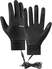 [Ynnhik] Warm Winter Gloves - Heated Hand Protection, Compact Fit, Lightweight Insulated Design, Multi-Purpose Outdoor Comfort, Efficient Heat Storage, Portable Safe Approach, Ideal for Cold Weather