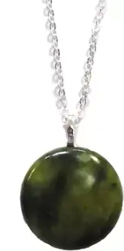 IRISH CONNEMARA PENDANT 1 1/8" ROUND J.C. Walsh, Dublin, Ireland