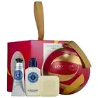 L'Occitane En Provence Shea Butter Christmas Ball Ornament Soap Lotion Cream NIB