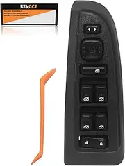 15883319 Master Power Window Switch Door Lock Front Driver Side with Mirror Switch and Module | Replacement for Chevy GMC Cadillac Hummer 2003 2004 2005 2006 | Replaces# DWS-394